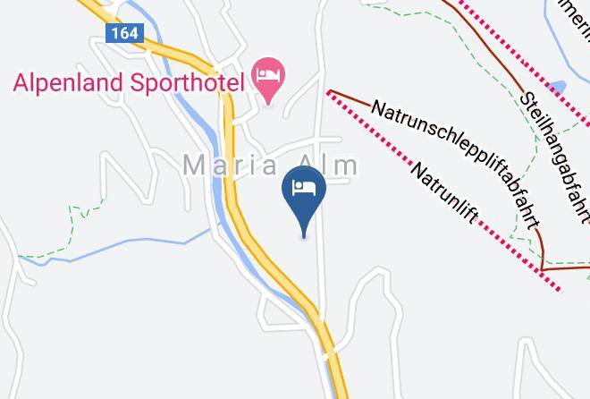 Zell Am See - Hotel Morgenzeit Naturlich Bed & Brunch Maps