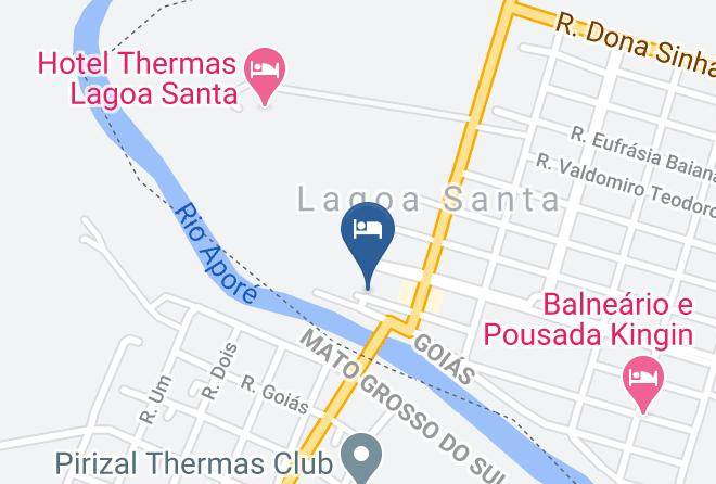 Lagoa Santa - Hotel Mori Maps