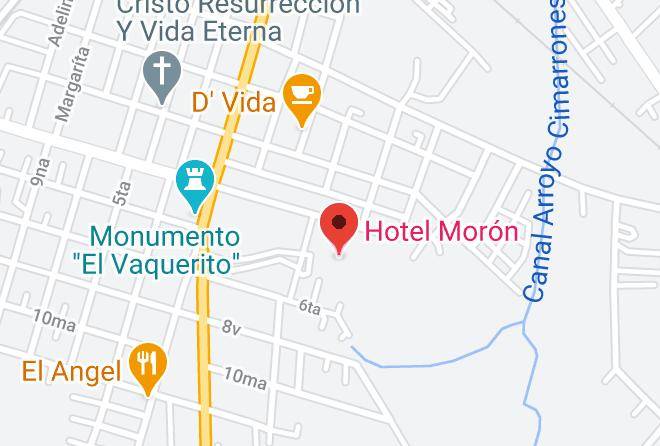 Moron - Hotel Moron Maps