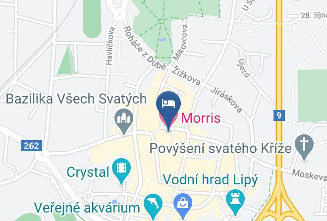 Ceska Lipa - Hotel Morris Ceska Lipa Maps