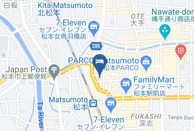 Matsumoto City - Hotel Morschein Maps