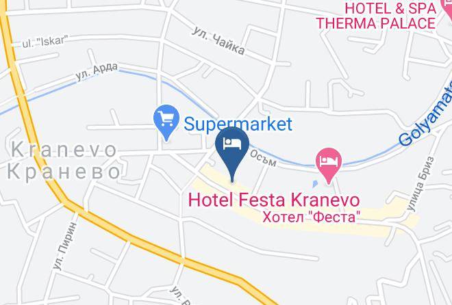 Balchik - Hotel Morski Dar Maps