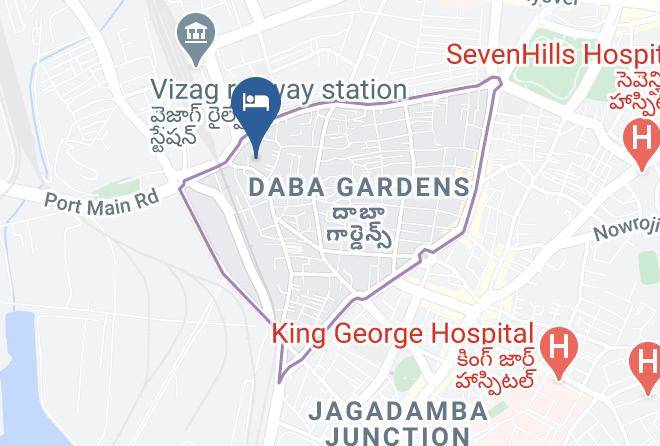 Visakhapatnam - Hotel Morya Maps