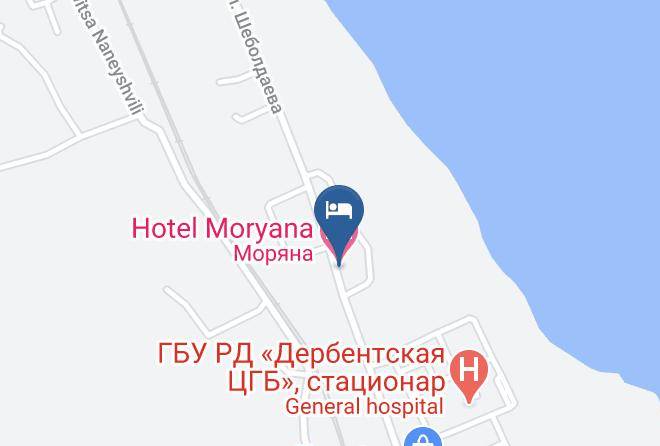 Derbent - Hotel Moryana Maps