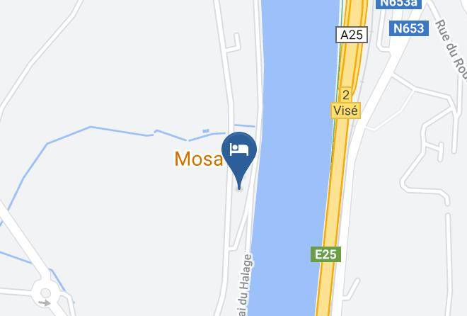 Liege - Hotel Mosa Maps