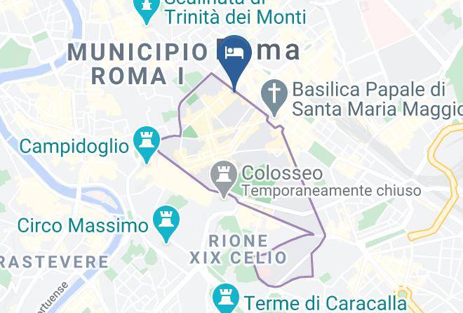 Rome - Hotel Mosaic Central Rome Maps