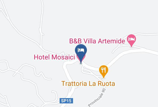 Enna - Hotel Mosaici Maps