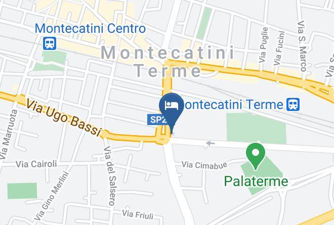 Pistoia - Hotel Moschini Maps