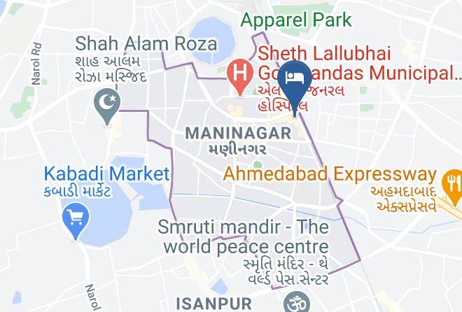 Ahmadabad - Hotel Moscow Maps