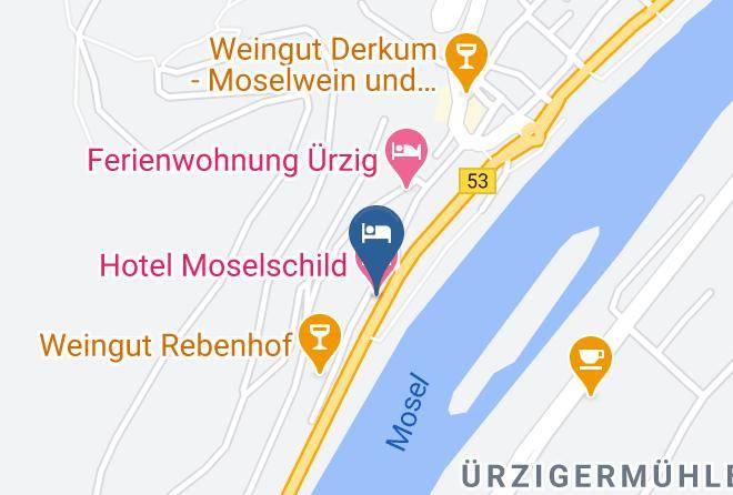 Bernkastel Wittlich - Hotel Moselschild Maps
