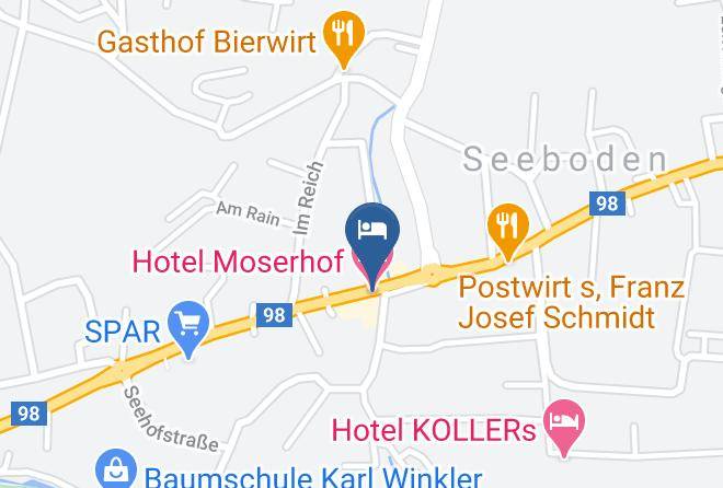 Spittal An Der Drau - Hotel Moserhof Maps