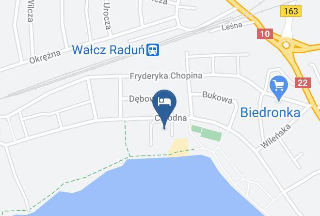 Walcznty - Hotel Mosir Maps