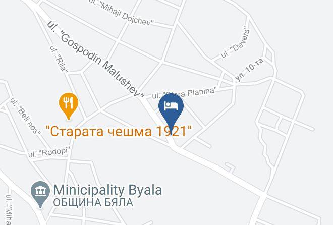 Byala - Hotel Moskoiani Maps