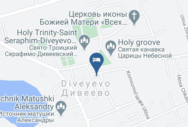 Diveyevsky District - Hotel Moskovskaya Maps