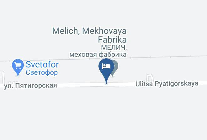 Yessentuki - Hotel Moskovsky Maps