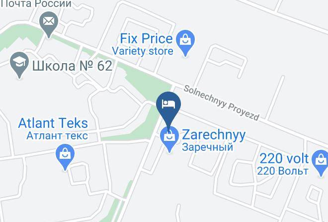 Tyumen - Hotel Moskva Maps
