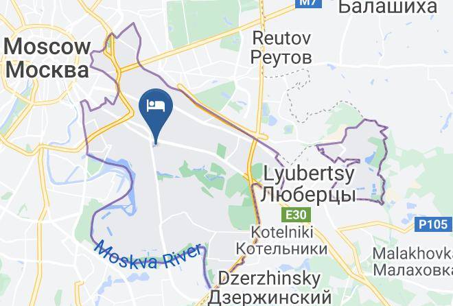 Moscow - Hotel Moskvich Maps