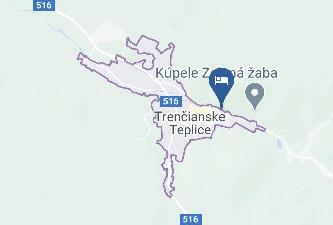 Trencin - Hotel Most Slavy Maps