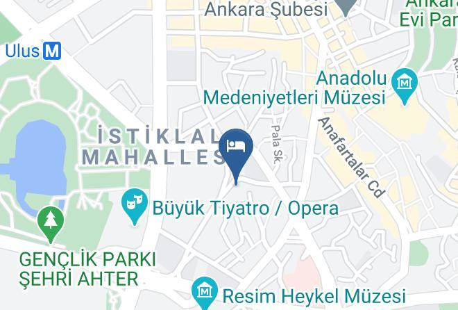 Altindag - Hotel Mostar Maps