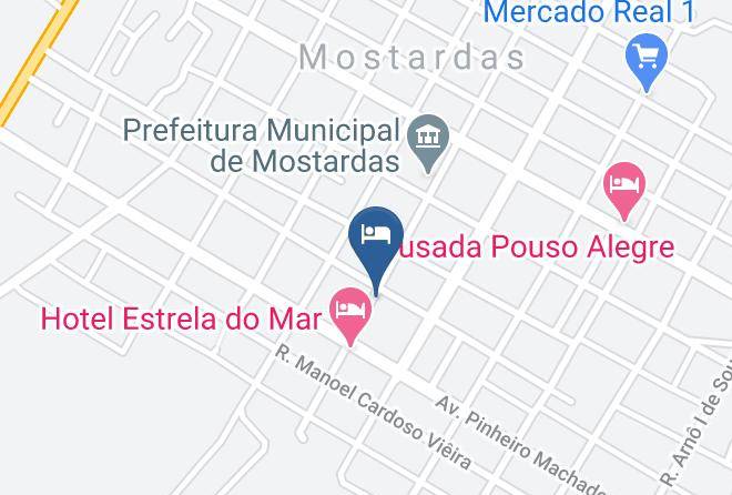 Hotel Mostardense Map