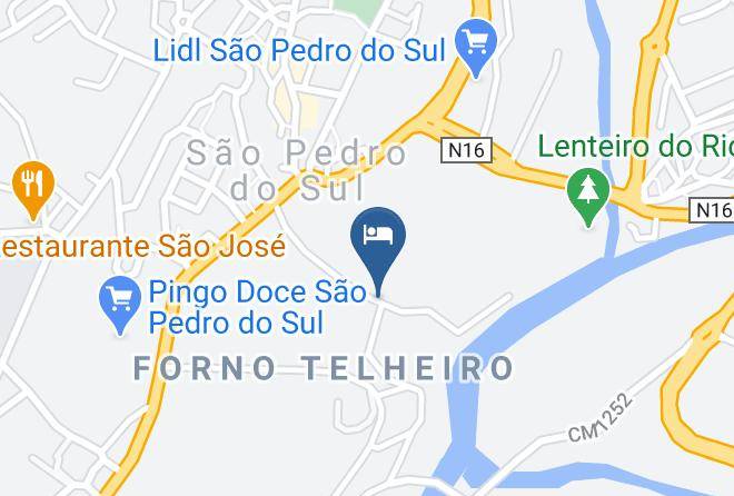 Sao Pedro Do Sul - Hotel Mosteiro De Sao Cristovao De Lafoes Maps