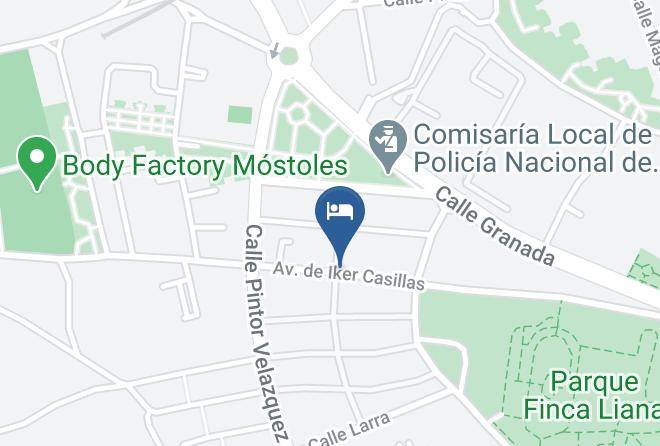 Madrid - Hotel Mostoles Sl Maps