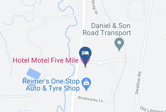 Clarence Valley - Hotel Motel Five Mile Maps