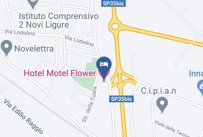 Alessandria - Hotel Motel Flower Maps