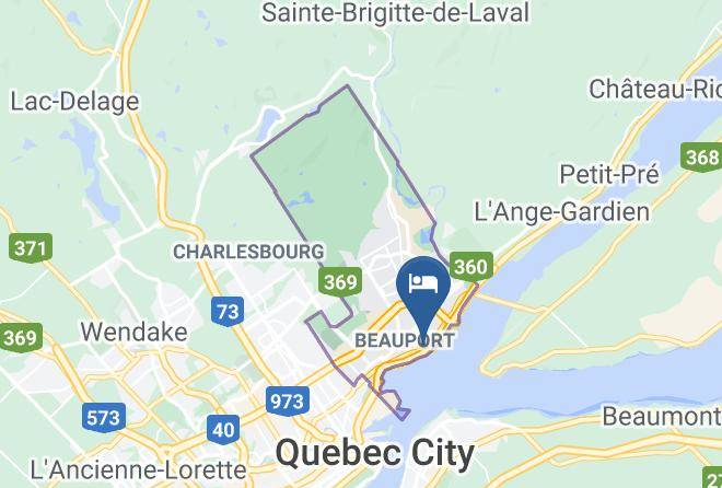 Capitale Nationale - Hotel Motel Le Chateauguay Maps