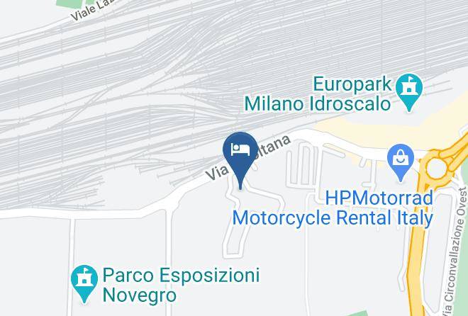 Milan - Hotel Motel Luna Linate Maps