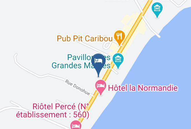 Le Rocher Perce Regional County Municipality - Hotel Motel Manoir De Perce Maps