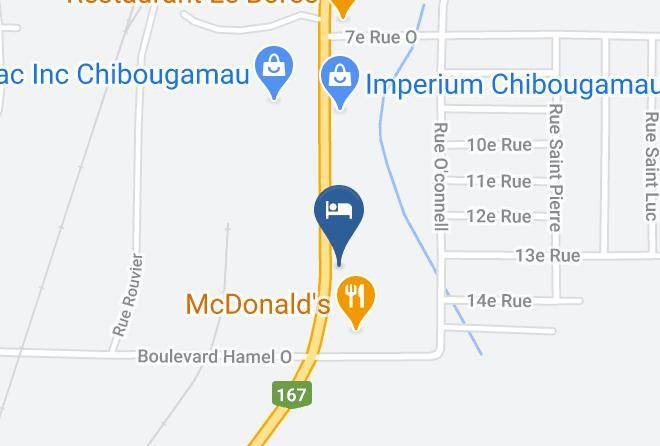 Nord Du Quebec - Hotel Motel Nordic Maps