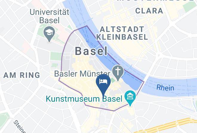 Hotel Motel One Basel Map