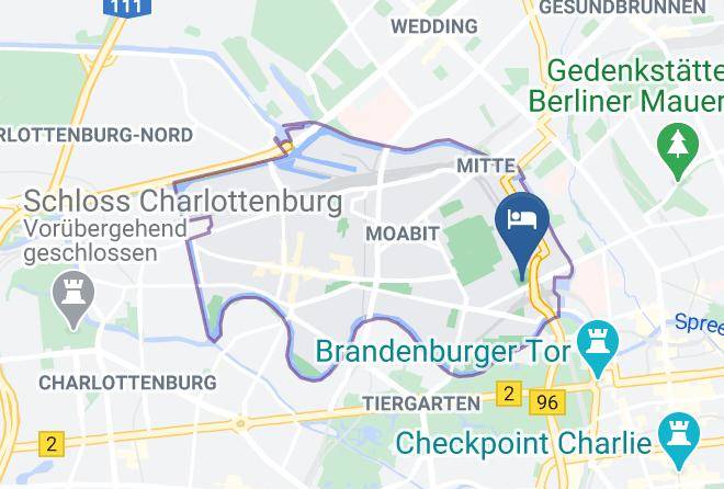 Stadt Berlin - Hotel Motel One Berlin Hauptbahnhof Maps