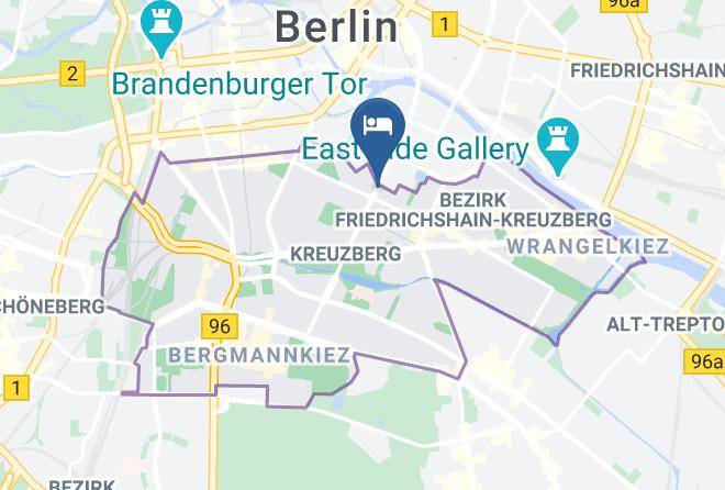 Stadt Berlin - Hotel Motel One Berlin Mitte Maps