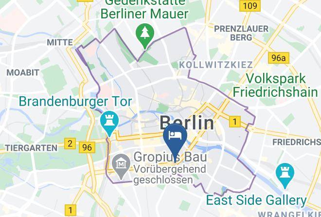 Stadt Berlin - Hotel Motel One Berlin Spittelmarkt Maps