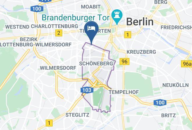 Hotel Motel One Berlin Tiergarten Map