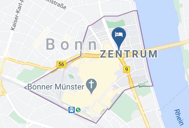 Bonn - Hotel Motel One Bonn Beethoven Maps