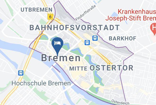 Stadt Bremen - Hotel Motel One Bremen Maps