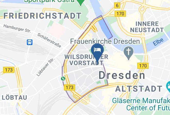 Dresden - Hotel Motel One Dresden Am Zwinger Maps