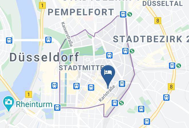 Dusseldorf - Hotel Motel One Dusseldorf Hauptbahnhof Maps