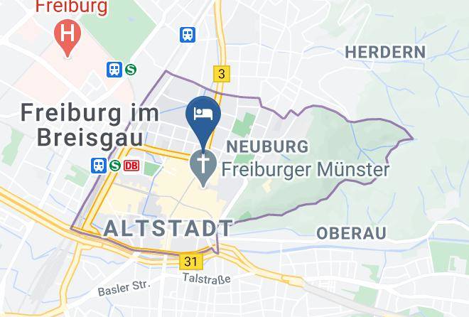 Freiburg - Hotel Motel One Freiburg Maps