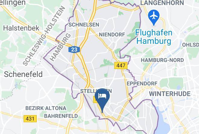 Hotel Motel One Hamburg Altona Map