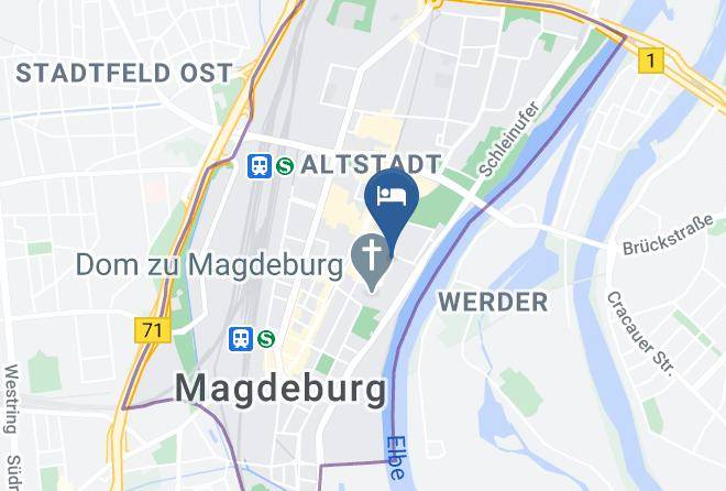 Magdeburg - Hotel Motel One Magdeburg Maps