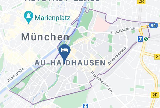 Munich District - Hotel Motel One Munchen Deutsches Museum Maps