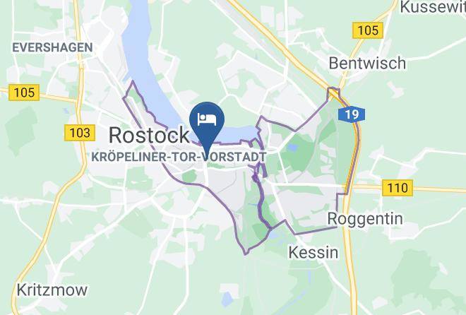 Rostock - Hotel Motel One Rostock Maps