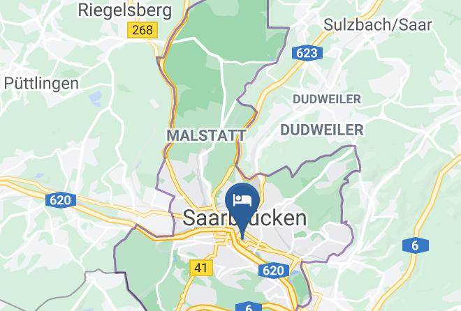 Saarbrucken - Hotel Motel One Saarbrucken Maps