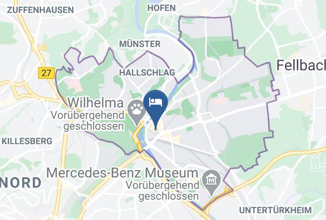 Stuttgart - Hotel Motel One Stuttgart Bad Cannstatt Maps