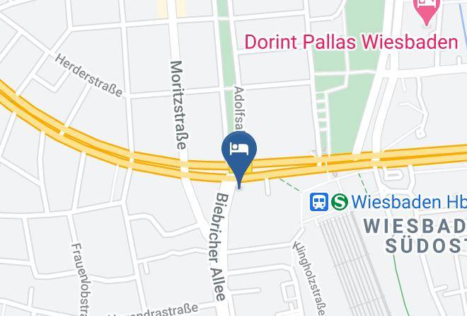 Hotel Motel One Wiesbaden Map