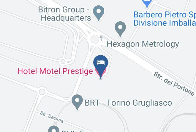 Turin - Hotel Motel Prestige Maps